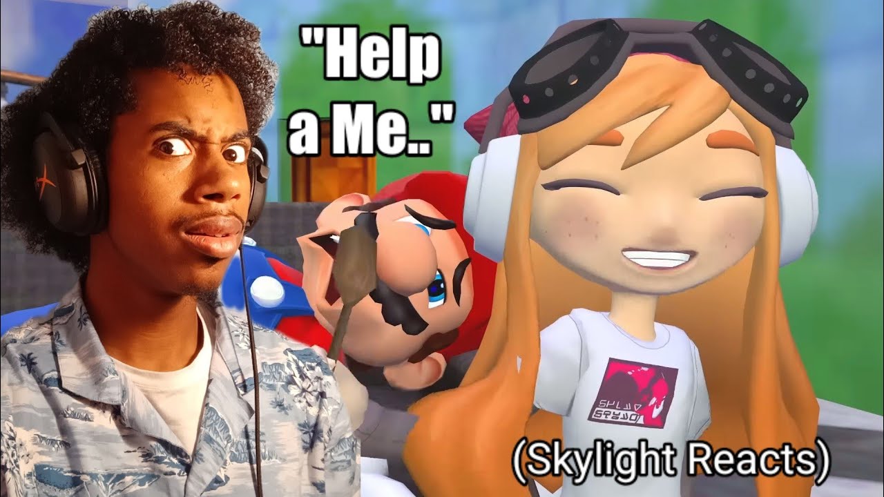 Марио нужен врач! | SMG4: Марио крадёт твою печень | (Реакция Skylight)