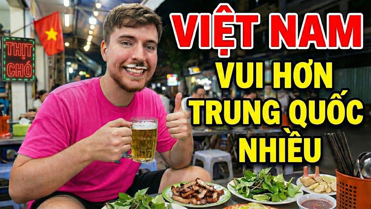 Việt Nam với Trung Quốc – Ở Đâu Vui Hơn? Câu Trả Lời Khiến Nhiều Người Bất Ngờ