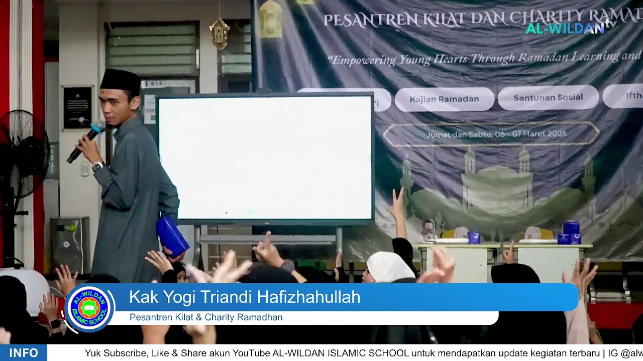 PESANTREN KILAT & CHARITY RAMADHAN |AL-WILDAN ISLAMIC SCHOOL 1