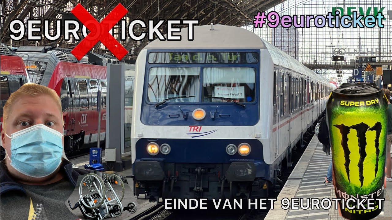 HET 9EURO-TICKET IS AFGESCHAFT | recap-vlog | #juulvlog