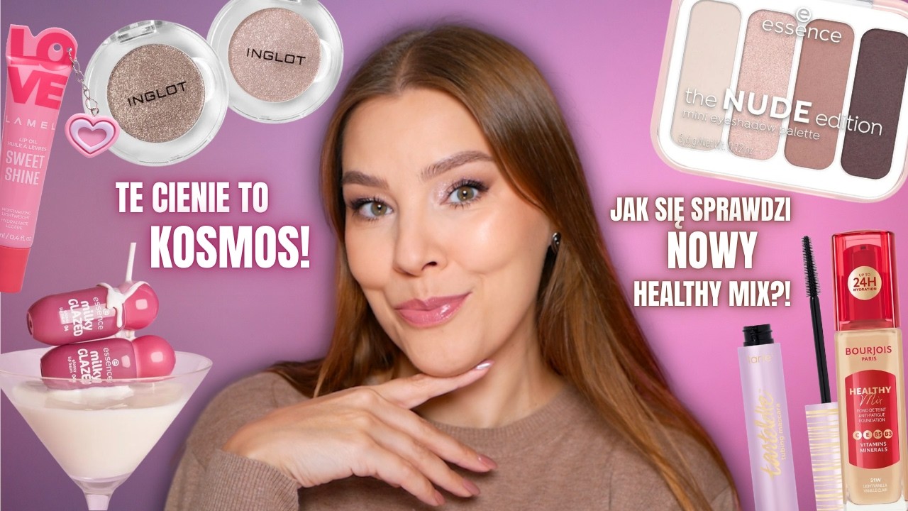 Dawno nie widziałam takiego BŁYSKU! Świetna paleta za 17,99 zł! Jak się sprawdzi NOWY Healthy Mix?!