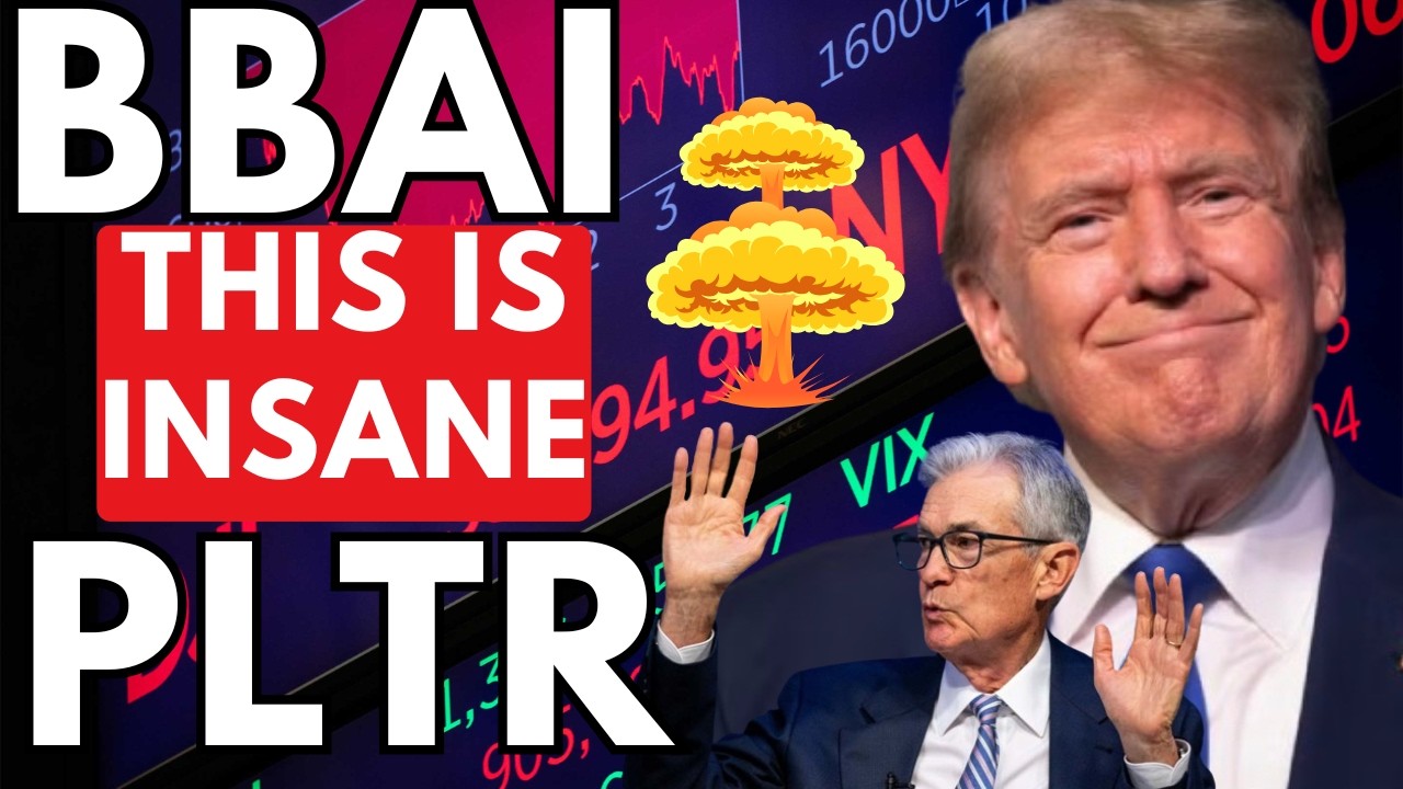 Акции BBAI PLTR сильно упали, и ожидается дальнейшее снижение.