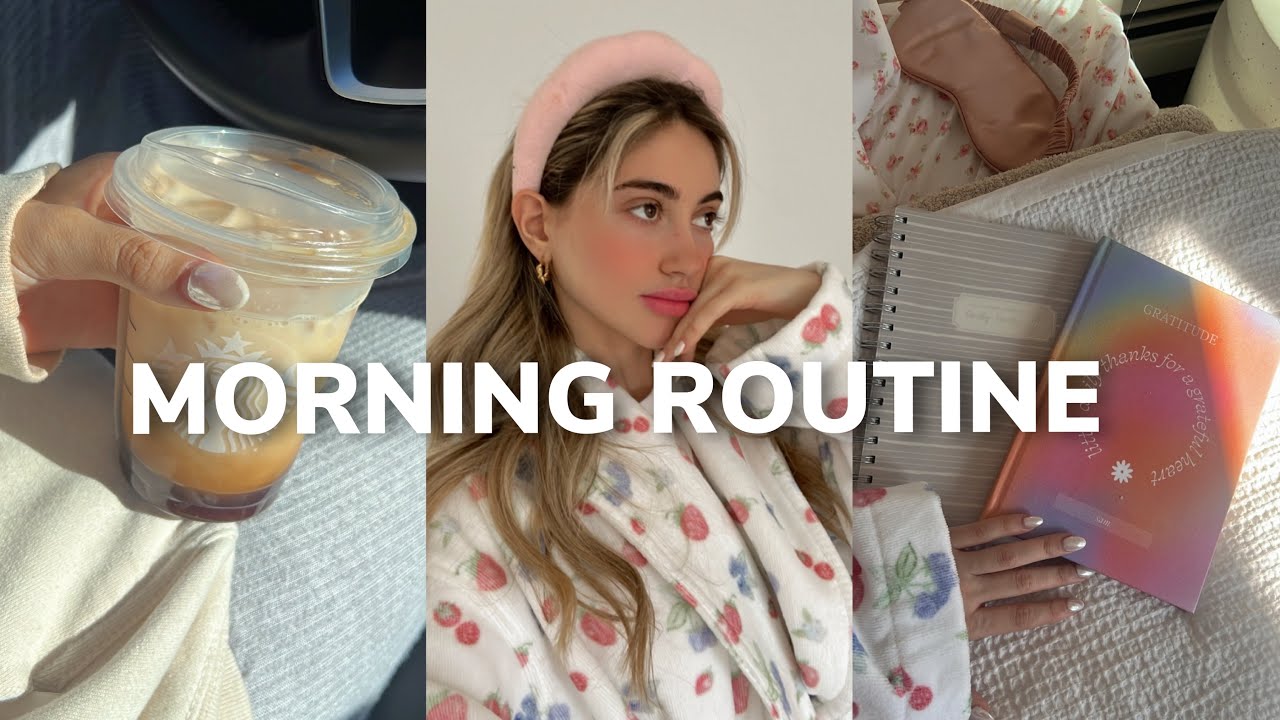 MY MORNING ROUTINE  ❥ calming, productive & simple