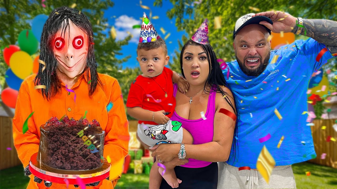 THE CREEPY MAN RUINED ROMAN'S 2nd BIRTHDAY PARTY