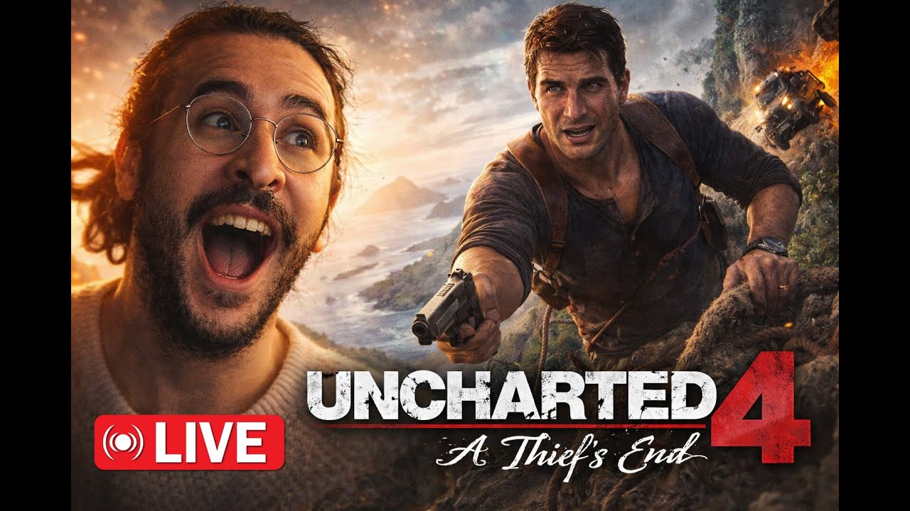 بث تجريبي UNCHARTED 4