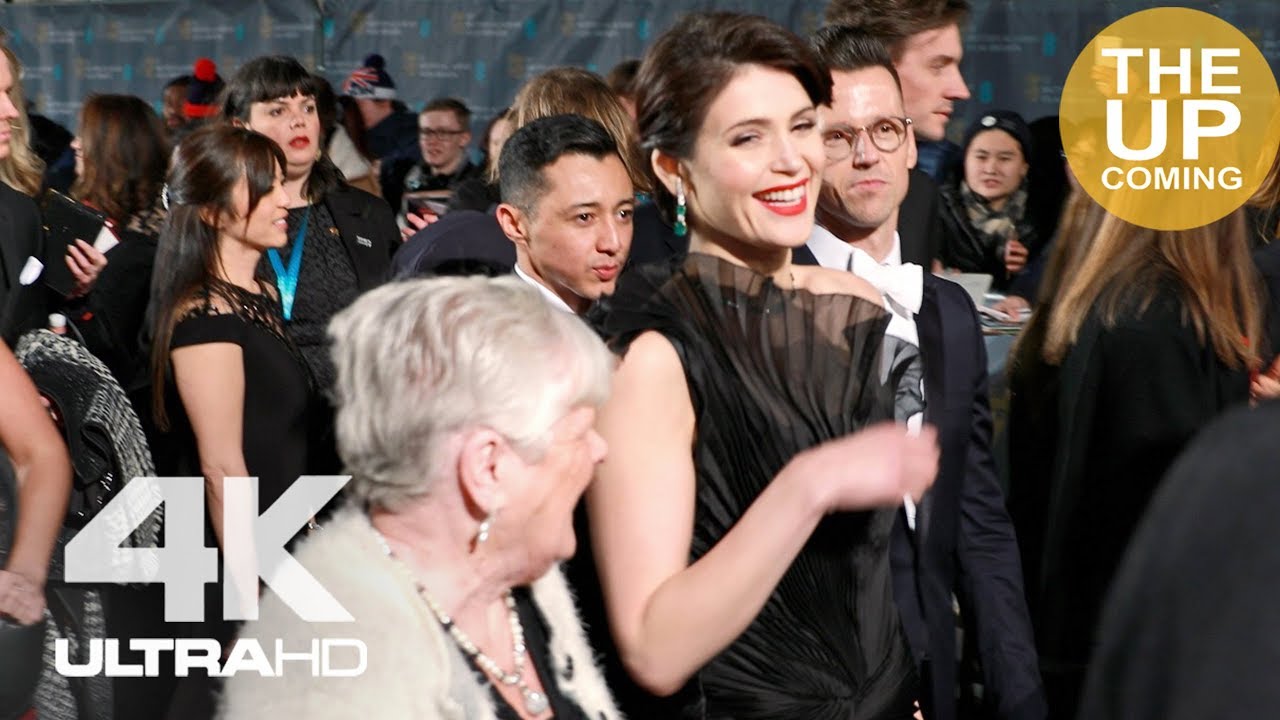 Gemma Arterton and Andrea Riseborough at BAFTAs red carpet