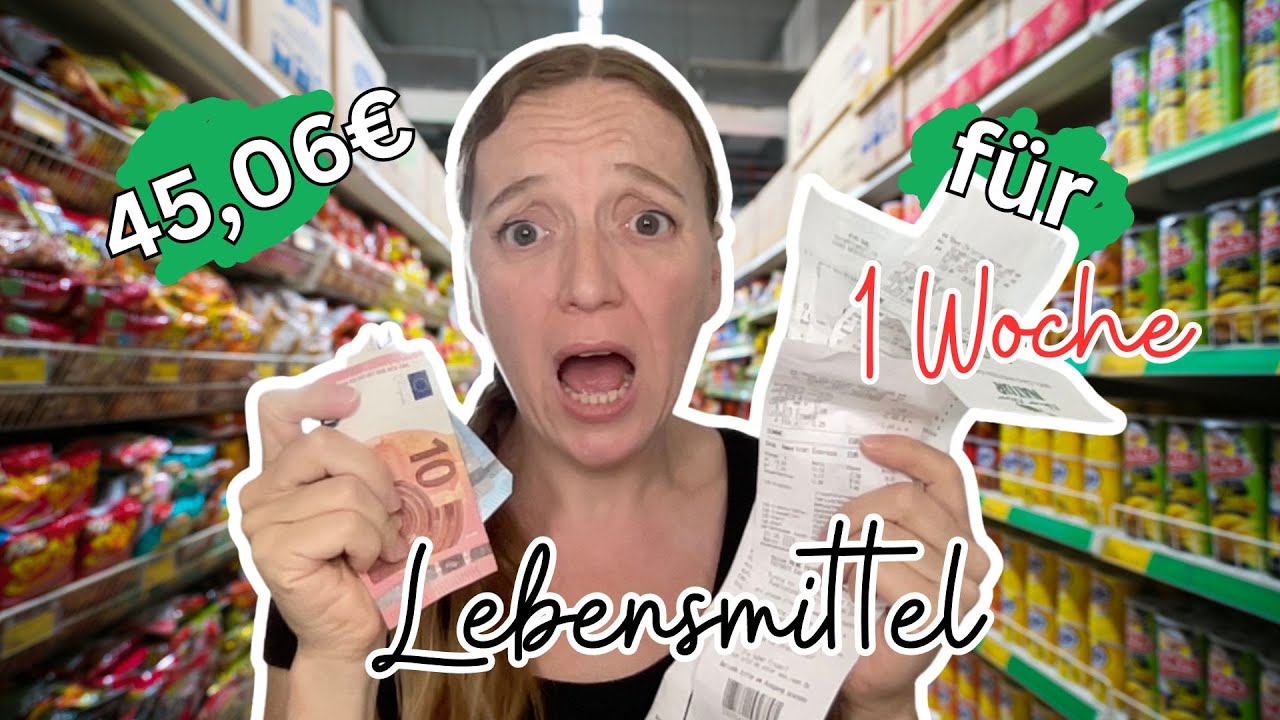 SPAREN als ALLEINERZIEHENDE: 45,06€ für Lebensmittel // MAMA und KIND