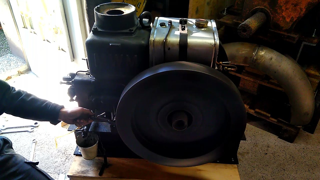 MWM,RL13,Verdampfermotor, Dieselmotor,Stationärmotor,Standmotor,stationary engine,moteur fixe