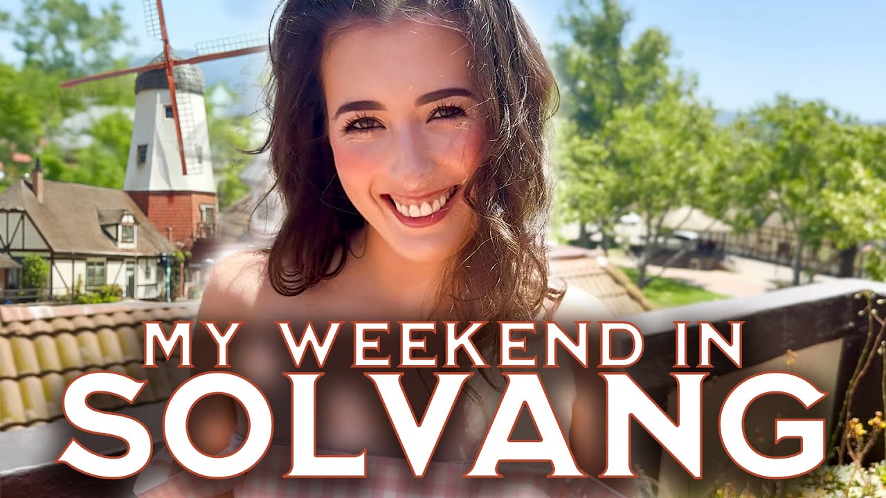 A Real-Life Fairytale Town in California? | Visiting Solvang 🇩🇰🍷