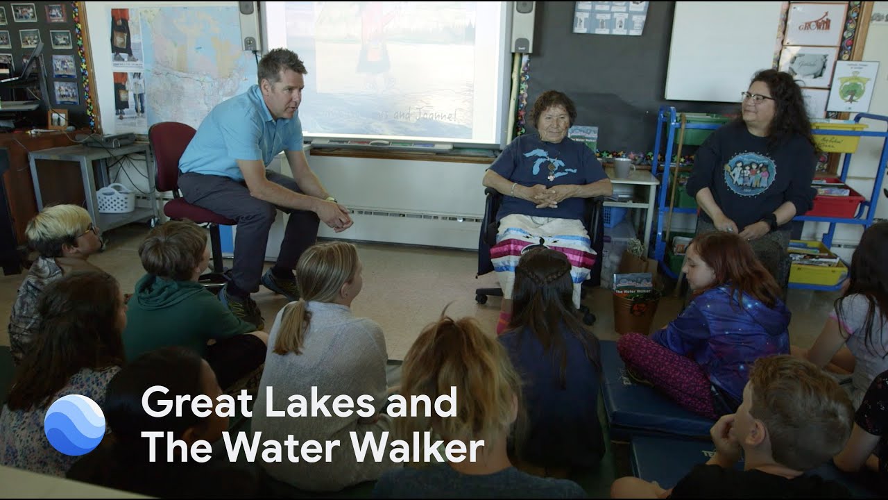 Great Lakes and The Water Walker: Google Earth in the Classroom
