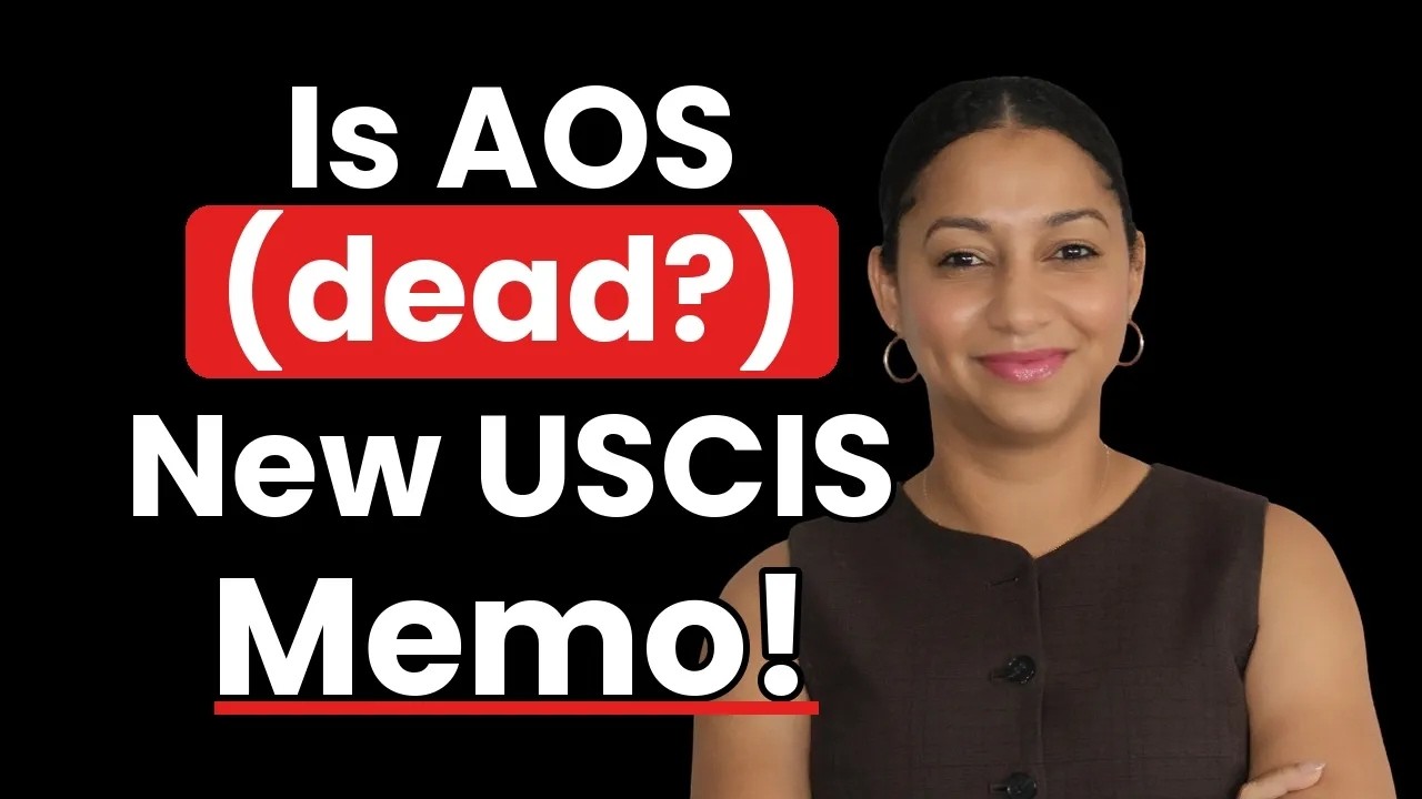 New USCIS Memo PM 602 0199  Is Your Adjustment of Status at Risk