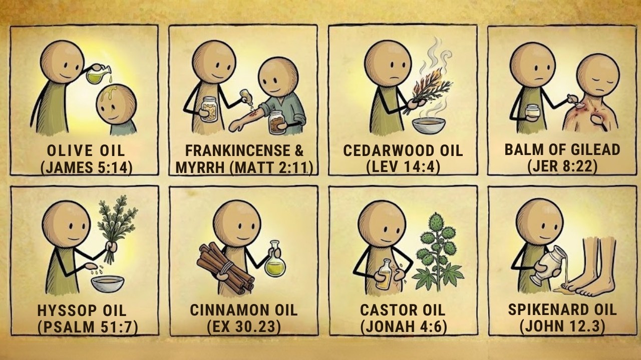 Every Biblical Oil in the Bible That Actually Heals Explained