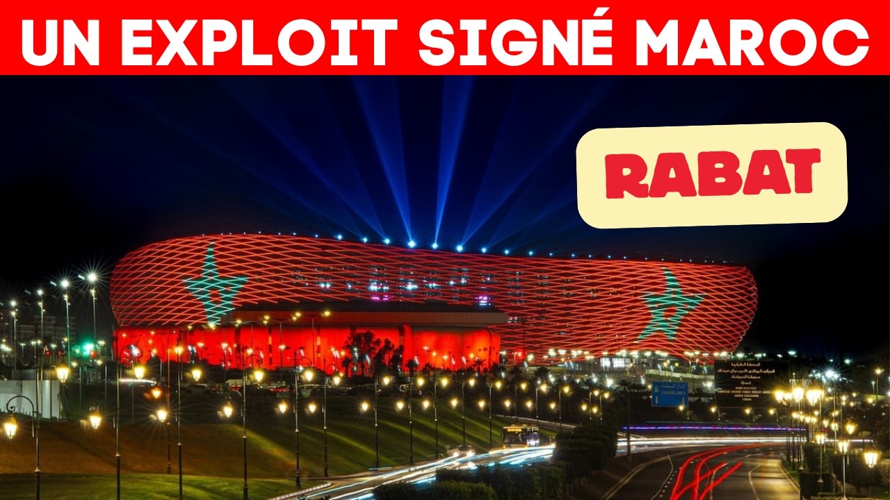 Le Maroc choque le monde : Moulay Abdellah élu meilleur stade de 2025