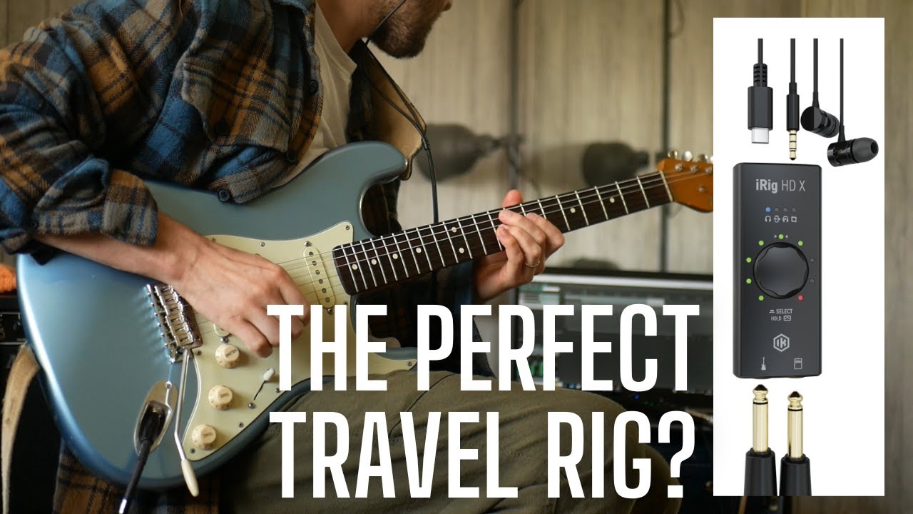Самый компактный дорожный комплект? Аудиоинтерфейс iRig HD X для гитар
