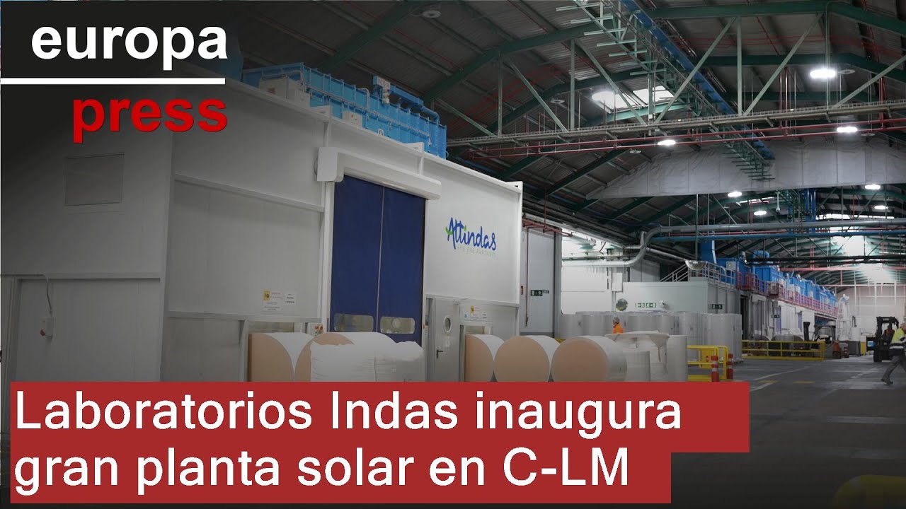 Laboratorios Indas, del Grupo Attindas, inaugura una de las mayores plantas solares en C-LM