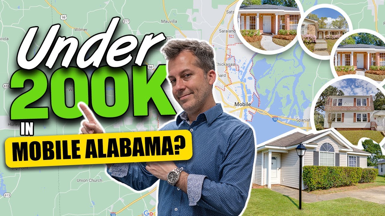 Homes Under 200K in Mobile Alabama - With Jeff Jones a Mobile Alabama Real Estate Agent