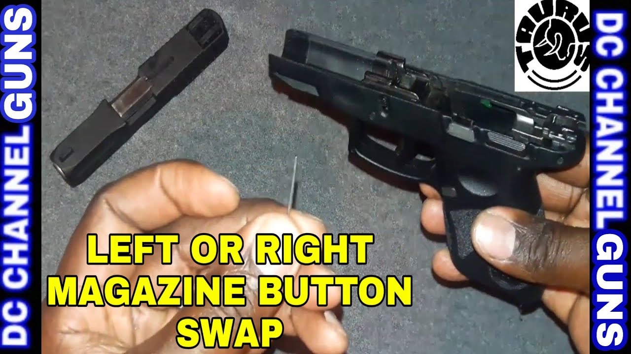 Taurus G2 Pt111 Millennium Magazine Release Button Swap | GUNS