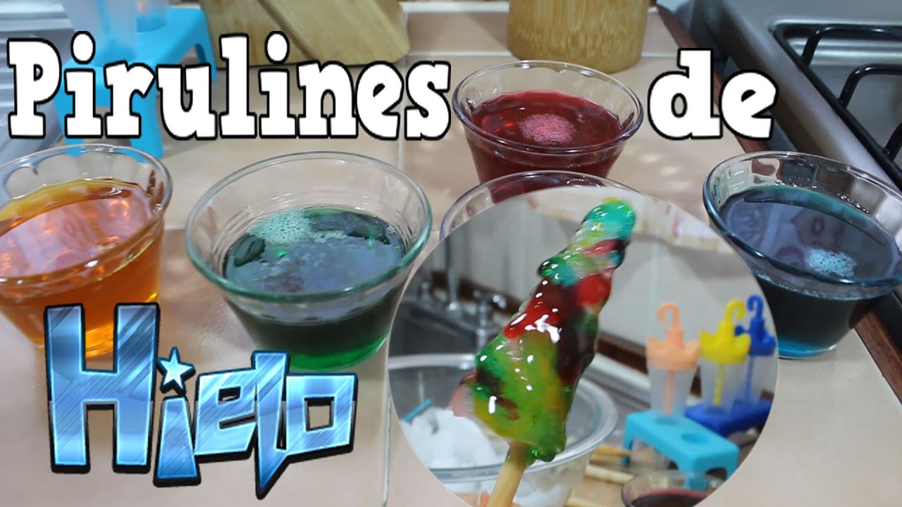 Como hacer Pirulines de hielo | ¡Wooow! Paletas heladas con caramelo