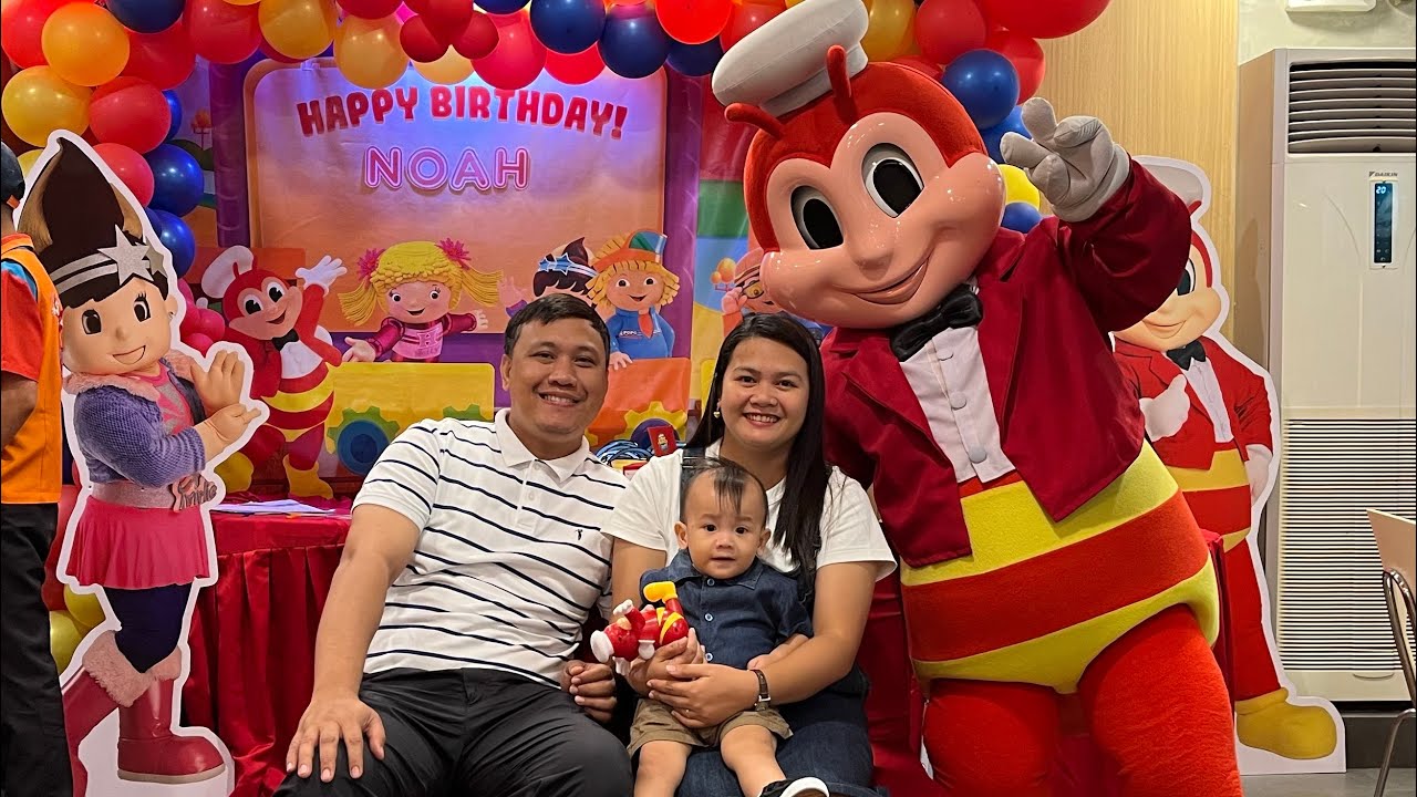 Noah’s 1st Birthday Celebration at Jollibee