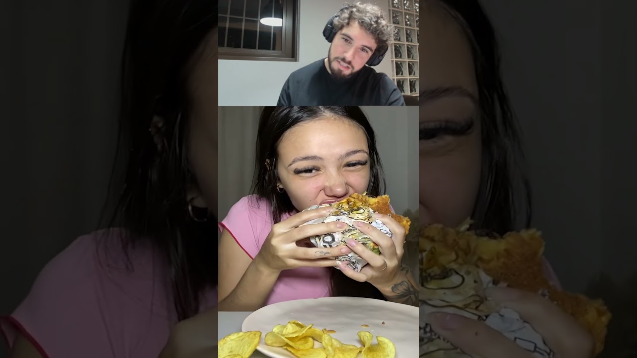 Aten&ccedil;&atilde;o: conte&uacute;do sens&iacute;vel pra quem t&aacute; com fome kkk #humor  #react #memes #shorts