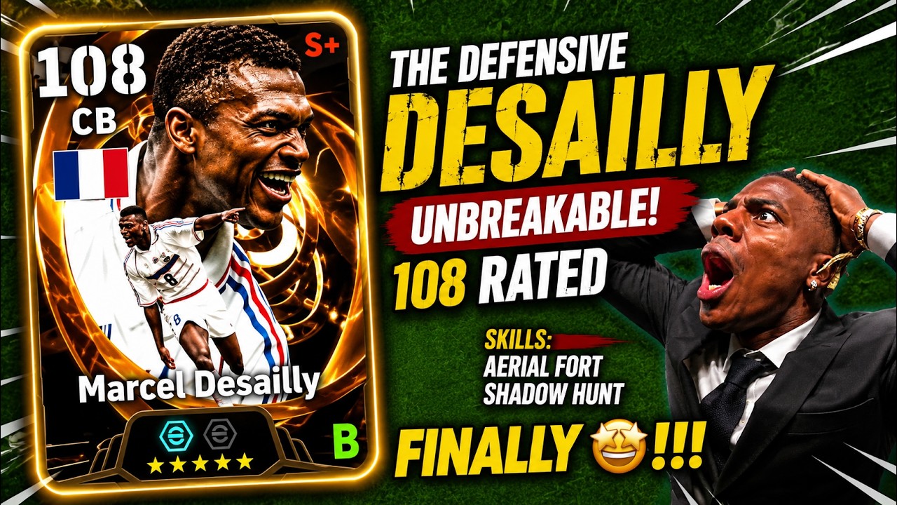 ОМГ!! 🤯eFootball ЗАКОНЧИЛСЯ! НОВИНКА 108 BIG TIME Desailly: Воздушная крепость и Охота на тени 🇫🇷...