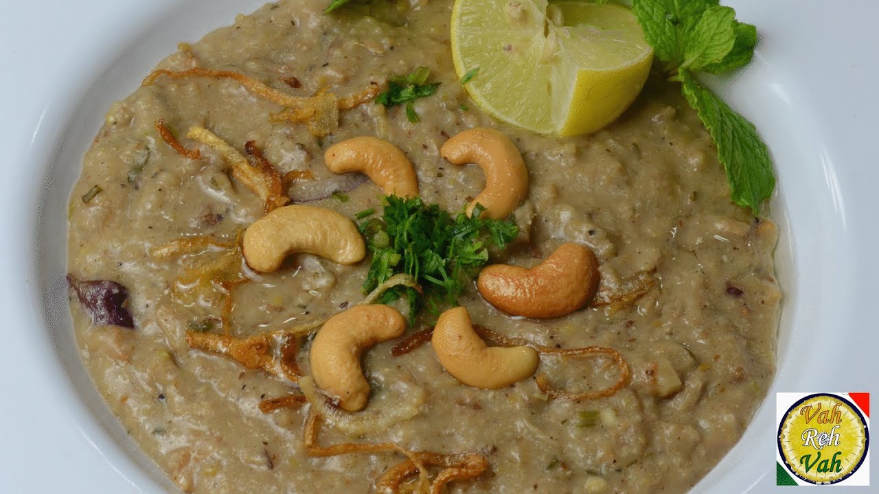How to make Vegetarian Haleem - By VahChef @ VahRehVah.com