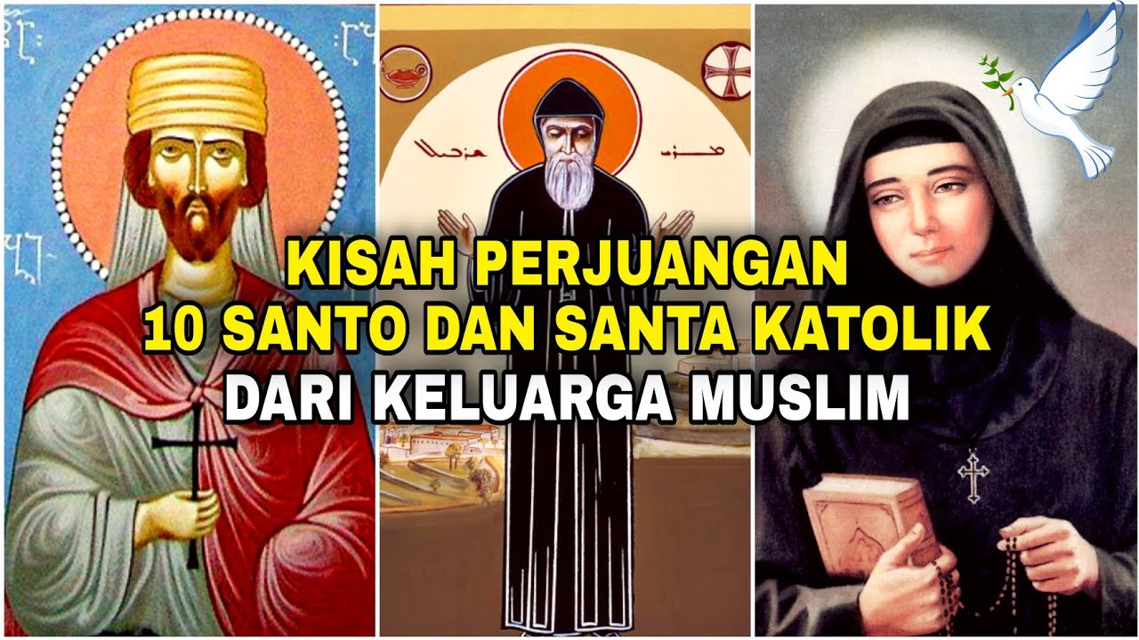 Kisah Perjuangan luar biasa 10 Santo & Santa Katolik yang berasal dari Keluarga Muslim. No 7 di NTT