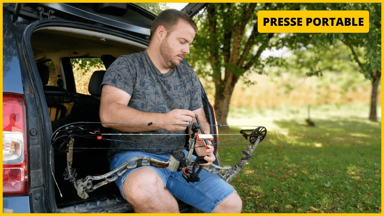Presse portable pour archer