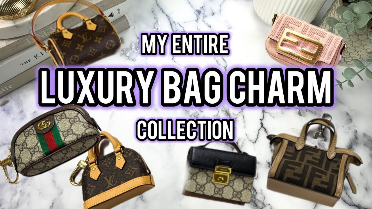 ARE THESE WORTH IT👀?: My Entire Luxury Bag Charm Collection!😍