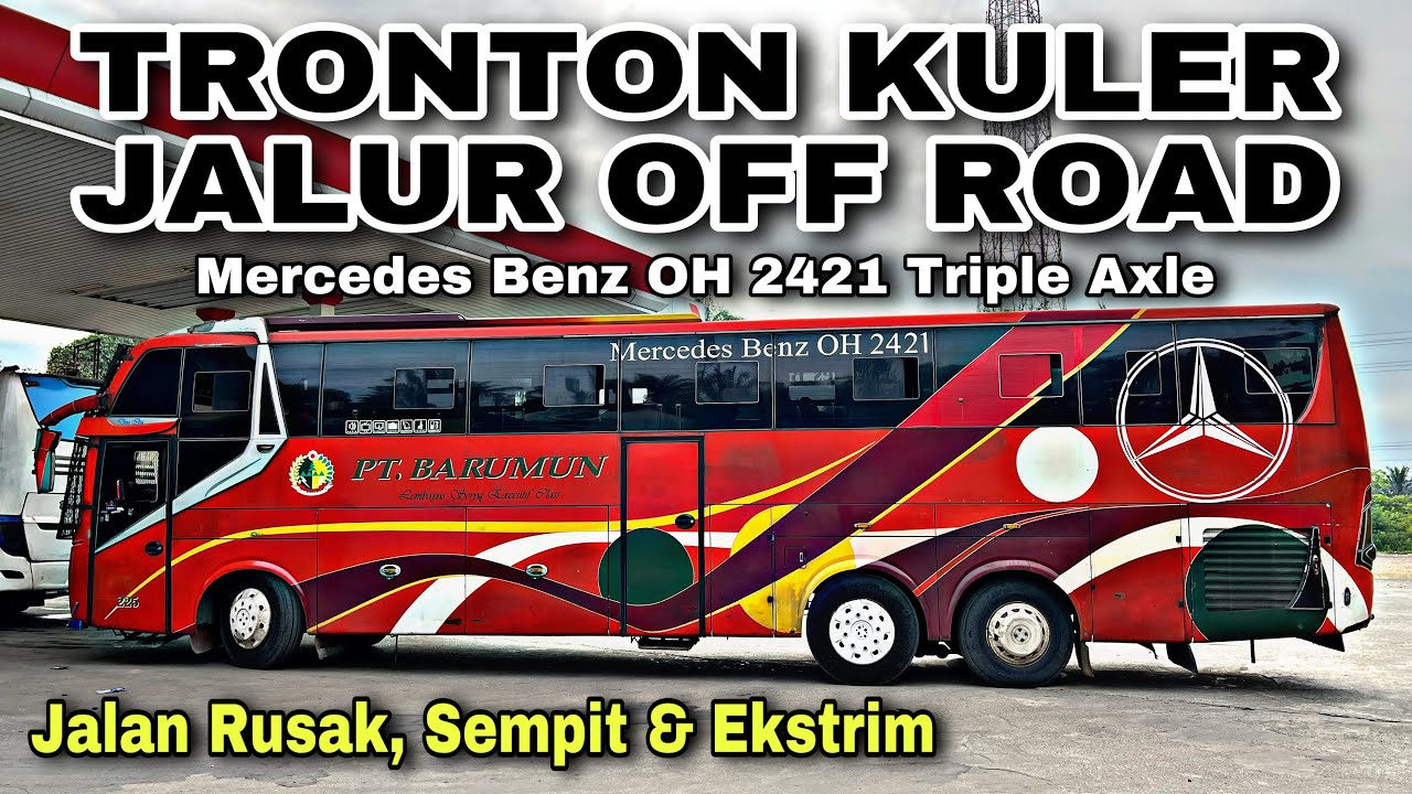 Tronton Kuler Jalur Off Road ❗️ Rusak , Sempit & Ekstrim ❗️| trip Barumun 225 “ Sang Innovator “