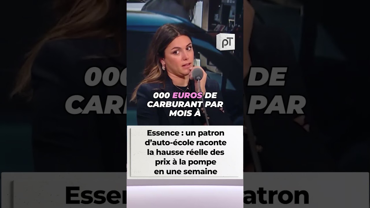 Essence : un patron d&rsquo;auto-&eacute;cole raconte la hausse r&eacute;elle des prix &agrave; la pompe en une semaine