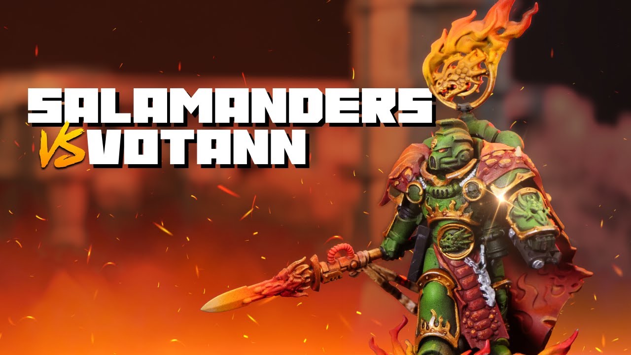 NEW Leagues of Votann vs Salamanders - A Warhammer 40k Battle Report