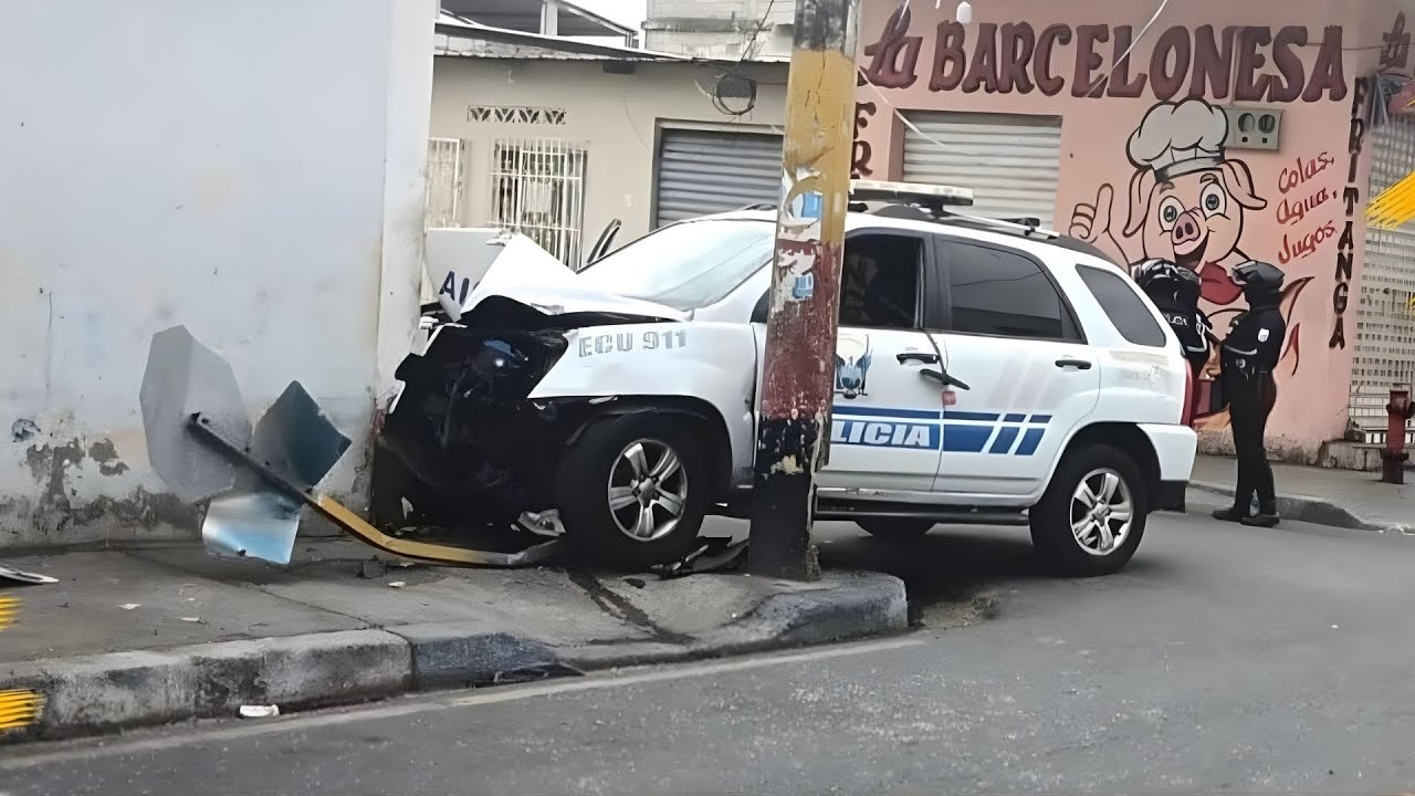 UN POLICÍA MUERE DURANTE LA PERSECUCIÓN DE UN SICARIO EN EL SUR DE GUAYAQUIL