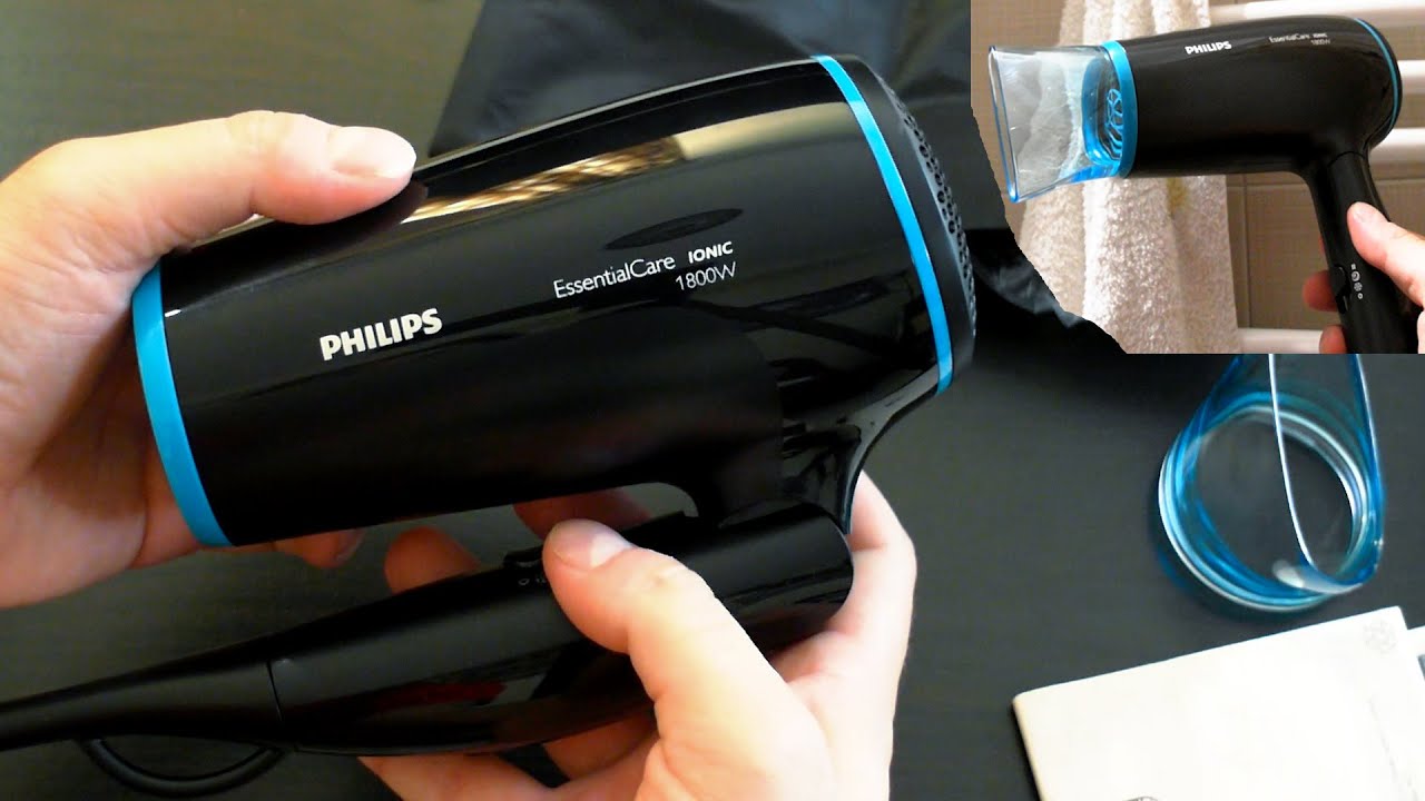 PHILIPS BHD007/00 Hair Dryer Unboxing + Noise Test