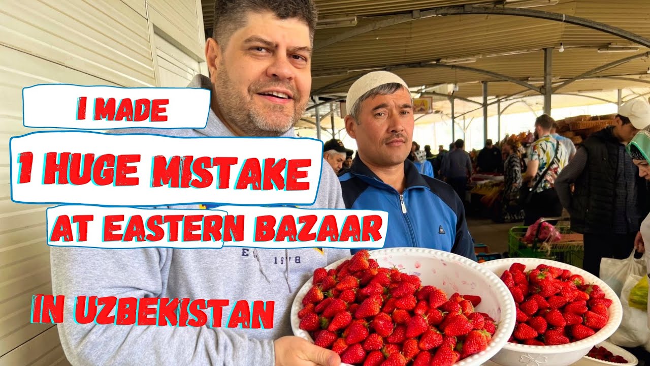 CHORSU BAZAAR Walking Tour | Famous Uzbekistan Market