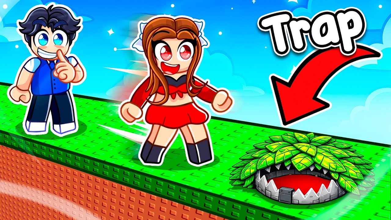 Surviving Secret TRAPS In Roblox TRAP RUN...!