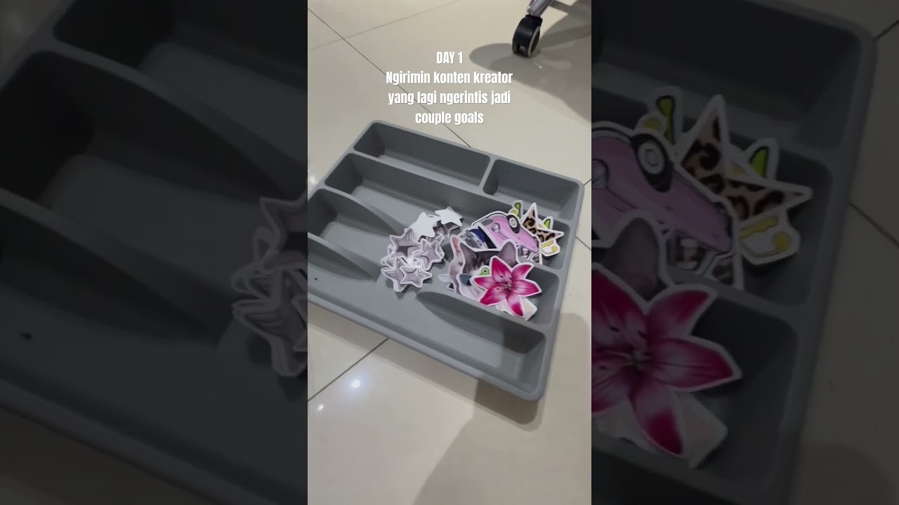 Day 1 NGIRIMIN KONTEN KREATOR YANG LAGI NGERINTIS JADI COUPLE GOALS #wifiprincess