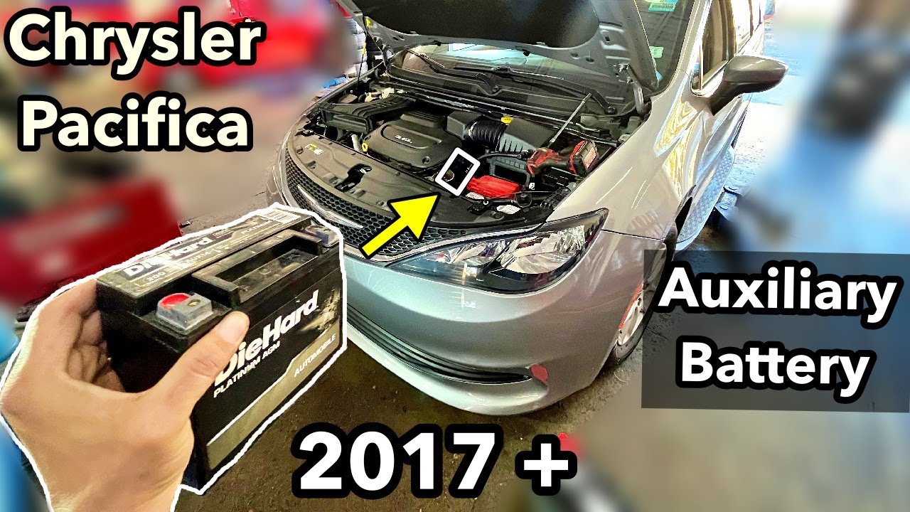 How To Fix/Replace Start/Stop Chrysler Pacifica Aux. Battery