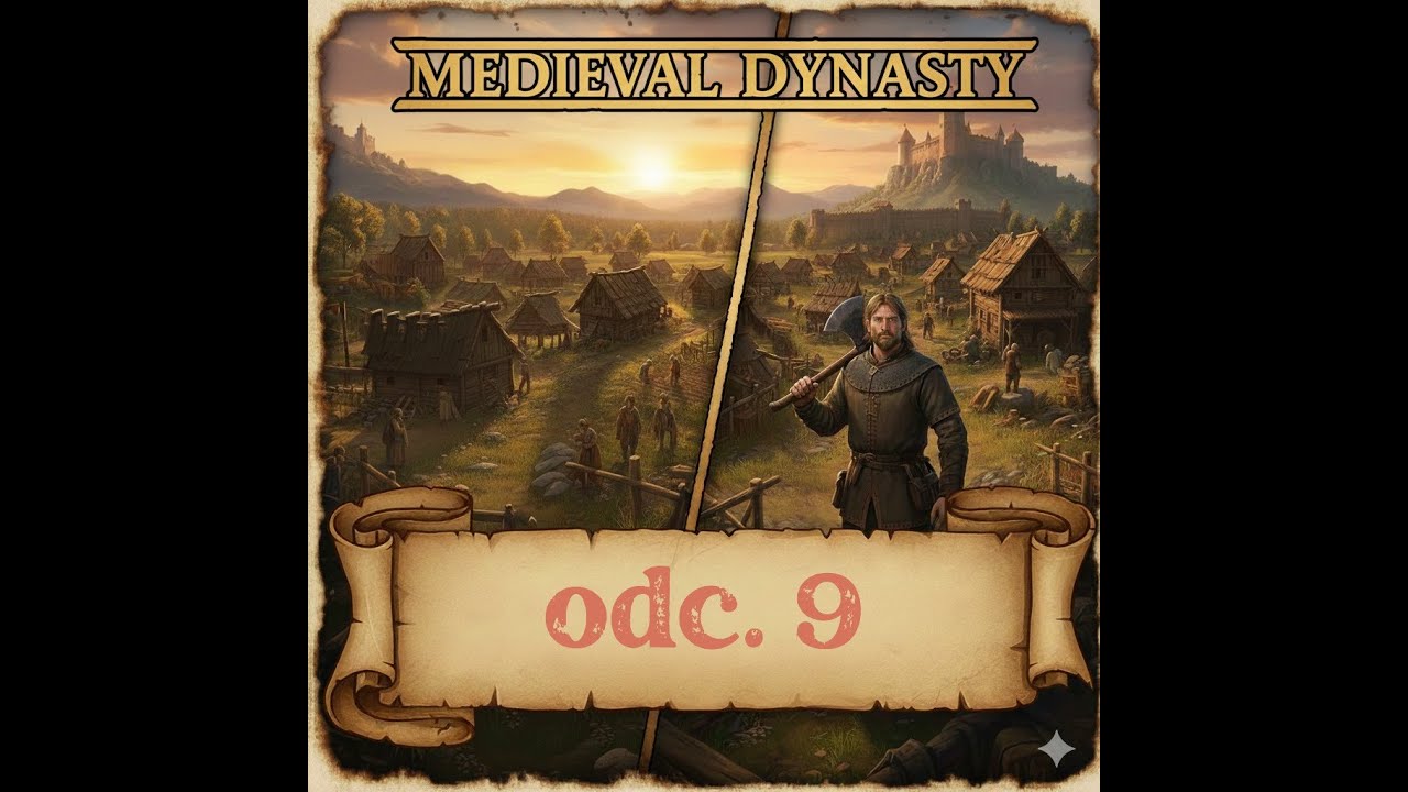 Medieval Dynasty - odc. 9 - tyle zachodu by naprawić jeden bukłak...