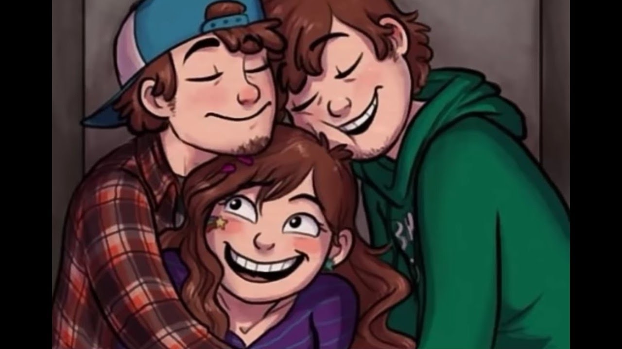 Dipper Mabel y tyrone trillizos