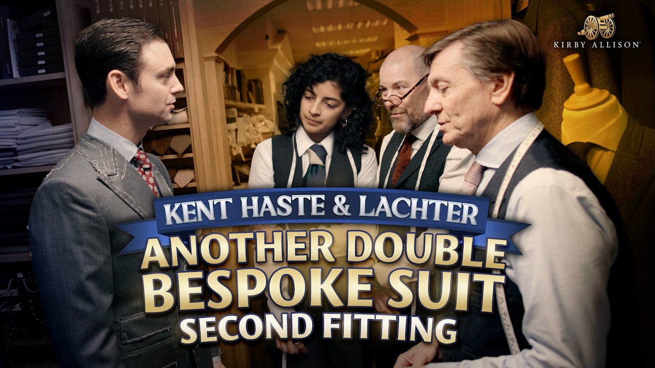 Double Breasted Excellence | My Second Fitting at Kent Haste & Lachter