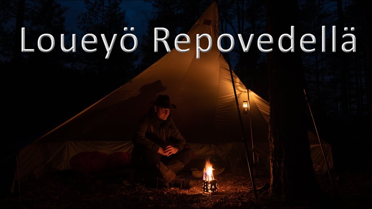 Ruskaretki yön yli Repovedellä | Loue majoitteena, retkieväät risukeittimellä.