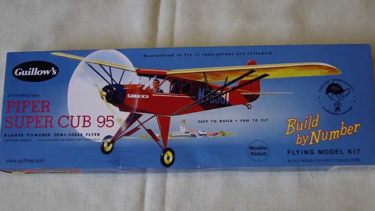 Guillows Piper Super Cub 95 Unboxing