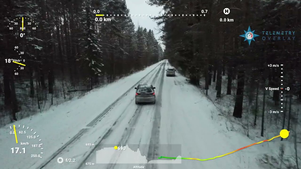 DJI Neo2 follow car and crashed many times