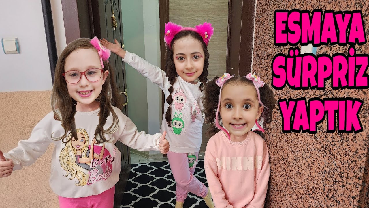 BAHAR BANU ALYA VE ASEL MİRA ESMALARA ELBİSEYLE GİTMEK İSTEDİ !! İZİN VERMEDİM !!