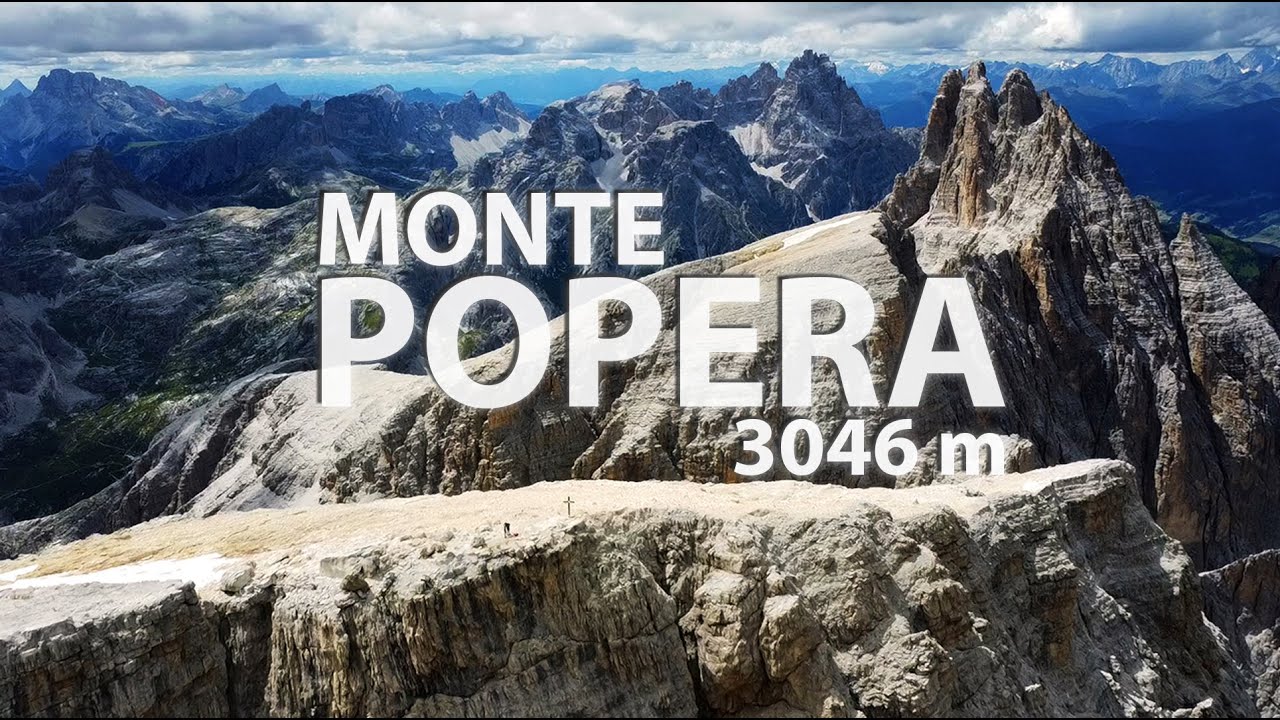 Via Normale MONTE POPERA 3.046m • Dolomiti di Sesto ◭ I 3000 delle DOLOMITI