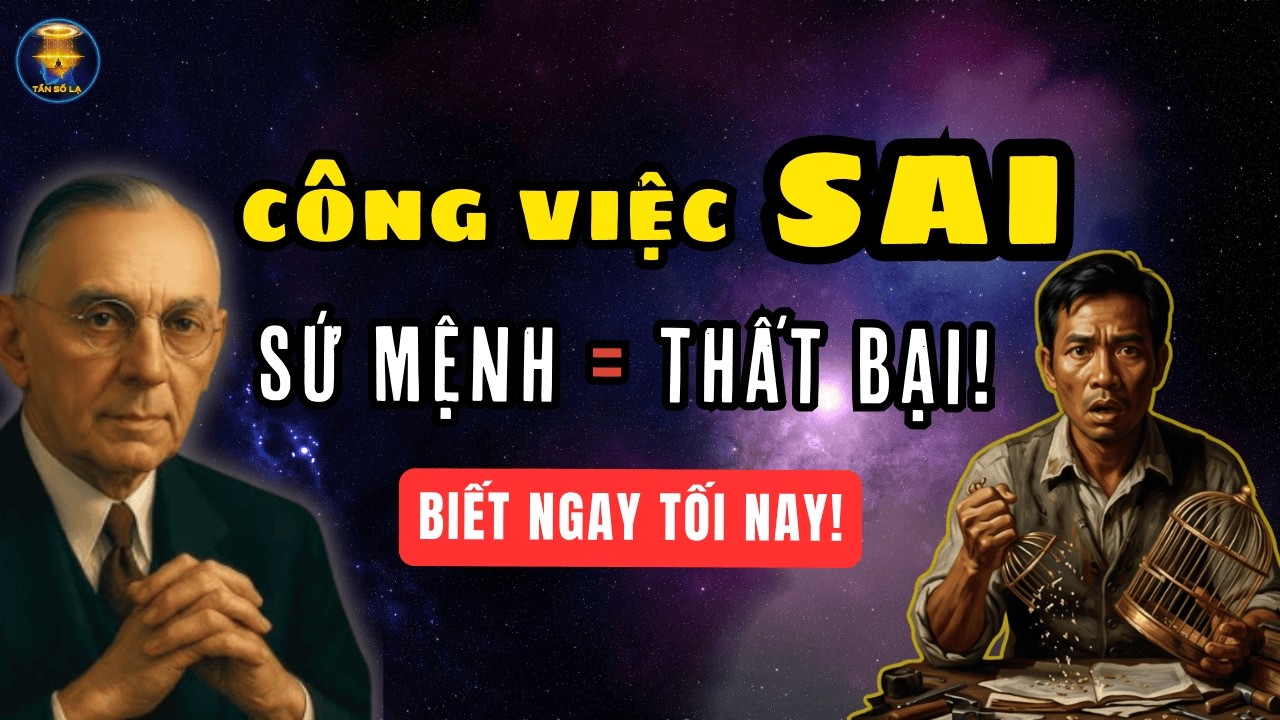 6 DẤU HIỆU Công Việc Sai Sứ MỆNH Linh Hồn – Edgar Cayce Cảnh Báo (phải biết ngay tối nay) |Tần Số Lạ