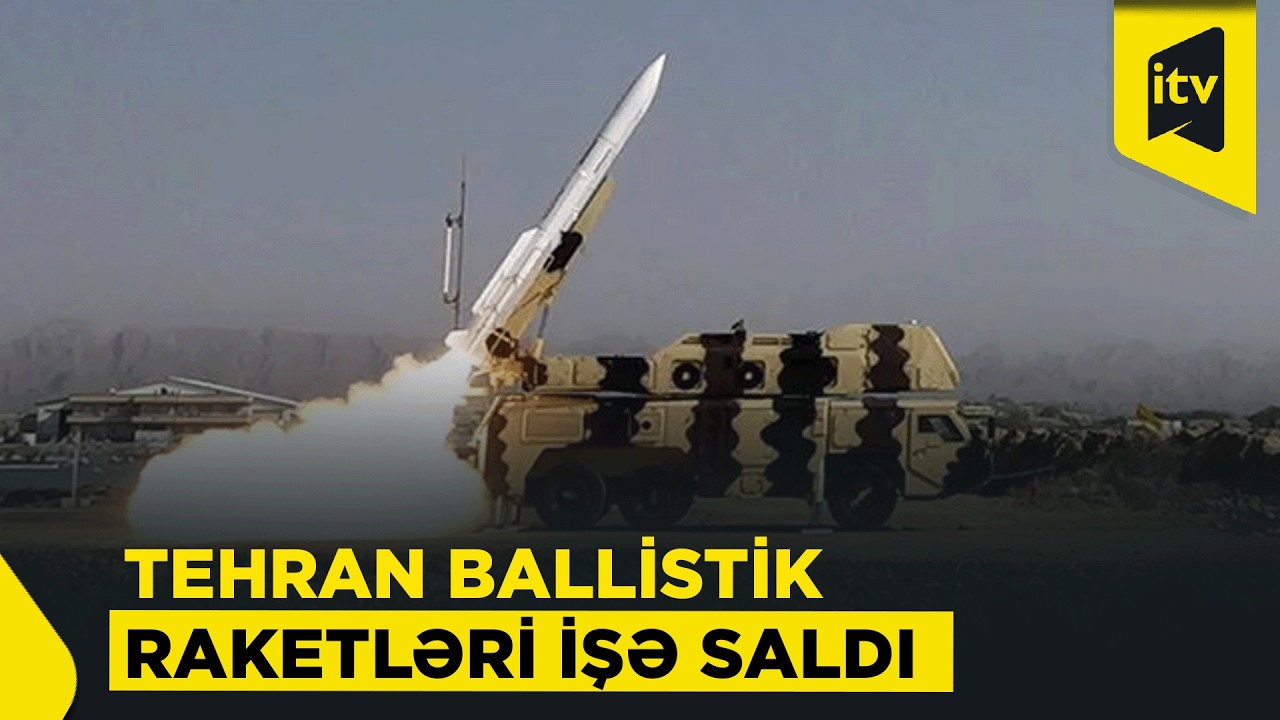 Tehran ballistik raketləri işə saldı: İsrail küçələrində həyəcan siqnalları verildi