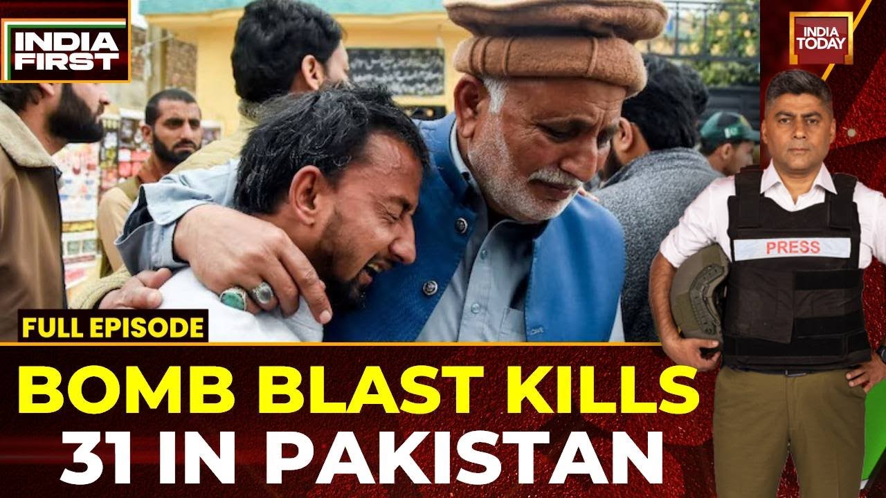 Islamabad Mosque Blast Kills 31 | U-19 WC | Celina Jaitly Interview | India First With Gaurav Sawant