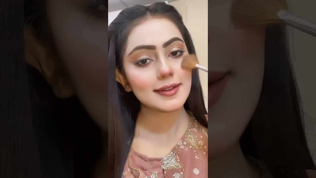 Glossy makeup look #makeup #zainabyousaf #glossymakeup